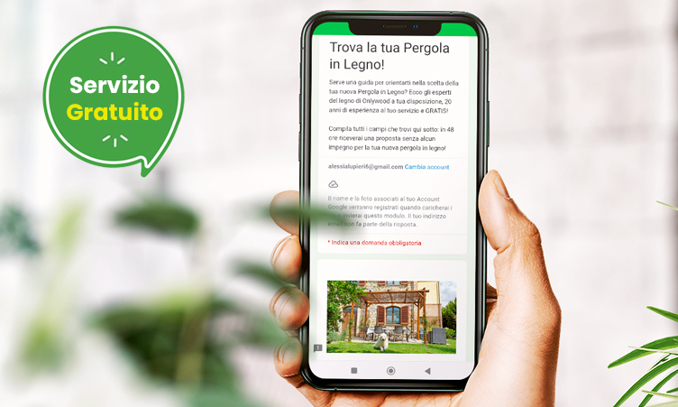 Form Onlywood Pergola in Legno Form Onlywood Pergola in Legno