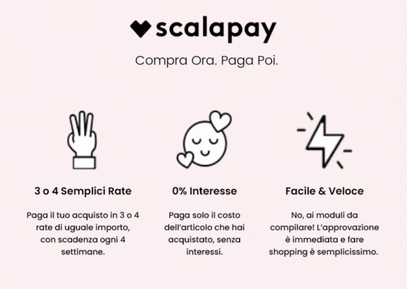 Scalapay pagamento rateale Scalapay pagamento rateale
