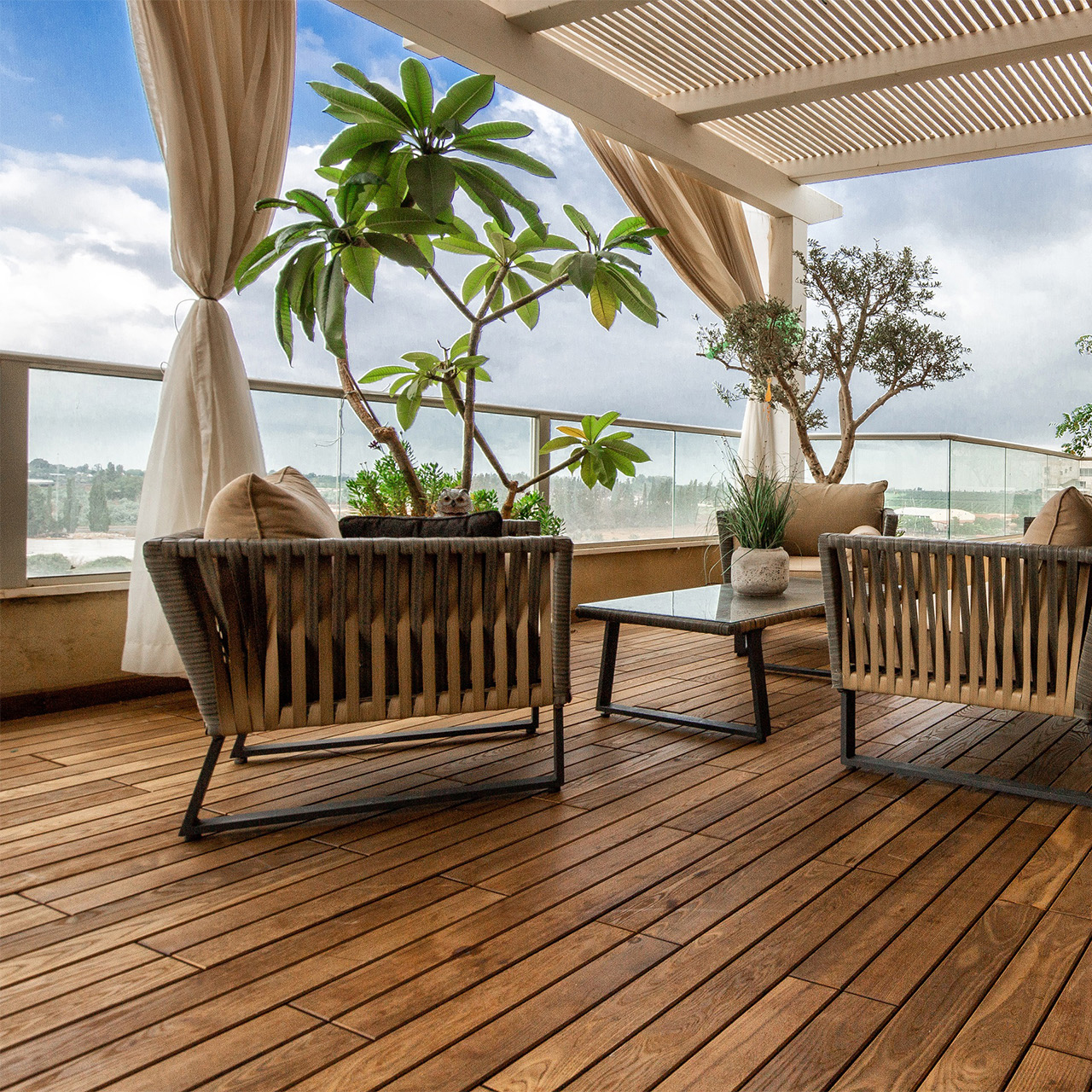 Pavimento in Legno Thermowood EASY Pavimento in Legno Thermowood EASY