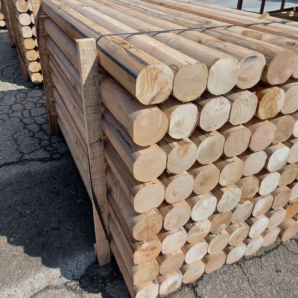 Pali castagno alta qualità Pali castagno alta qualità