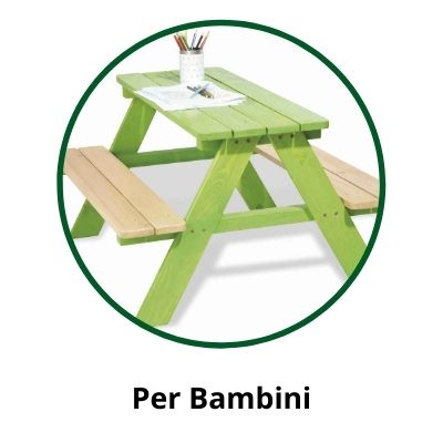 Tavolo da picnic in legno Tavolo da picnic in legno