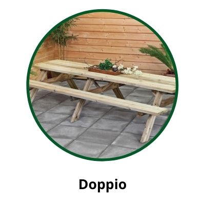 Tavolo da picnic in legno Tavolo da picnic in legno