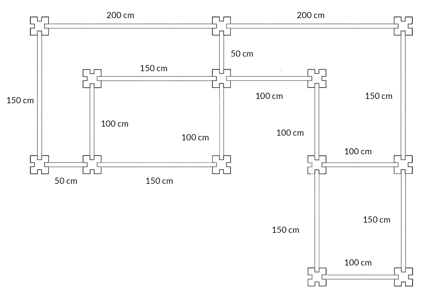 Orto con separatori Orto con separatori